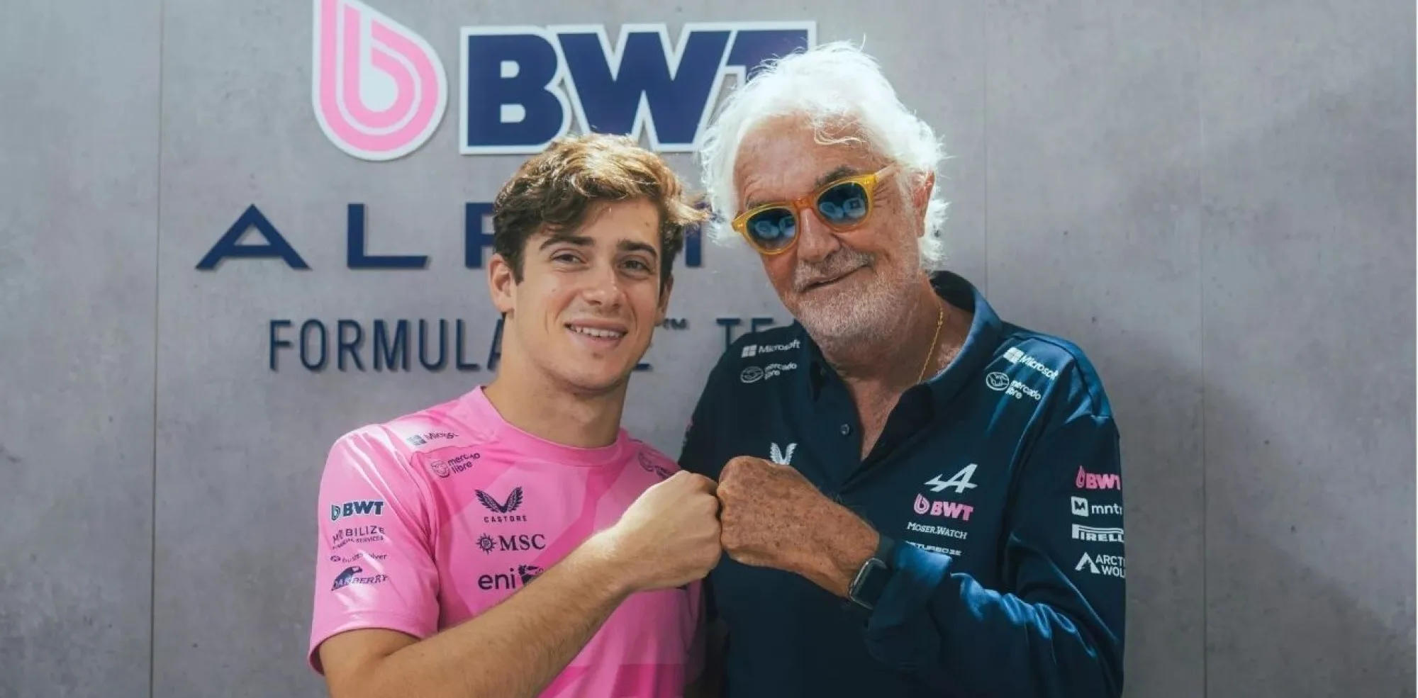 Los elogios de Briatore a Colapinto al confirmarlo como titular para el 2026: “Tiene el potencial para ser un piloto de primer nivel”