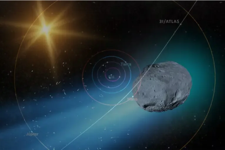 El cometa 3I/ATLAS realizará su mayor acercamiento a la Tierra: cuándo será