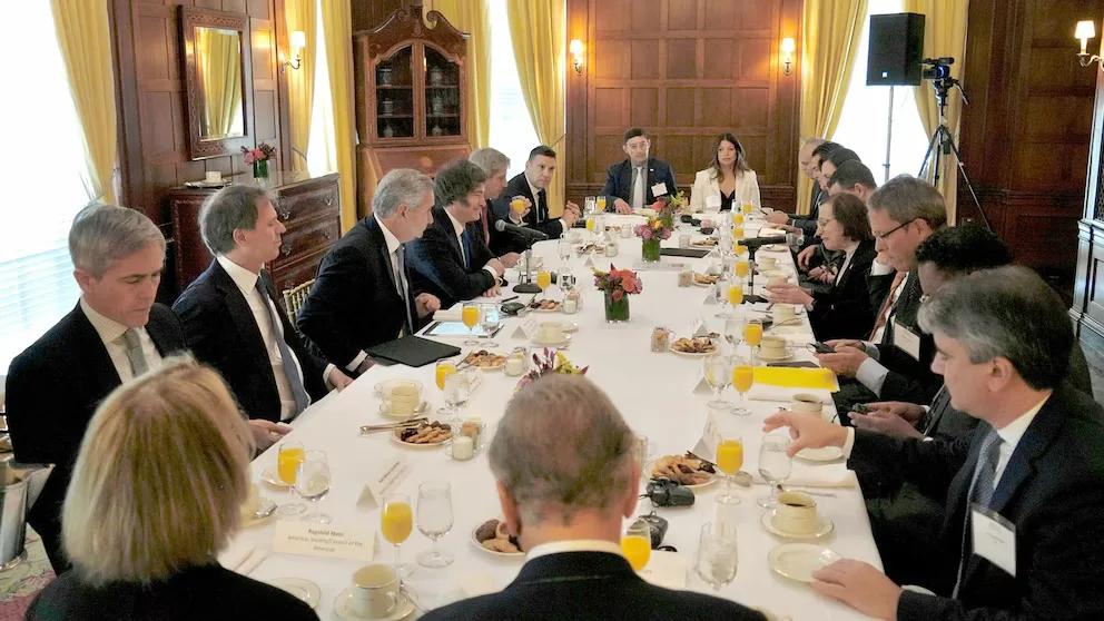 En Nueva York, Milei invitó a líderes empresarios globales a invertir en la Argentina