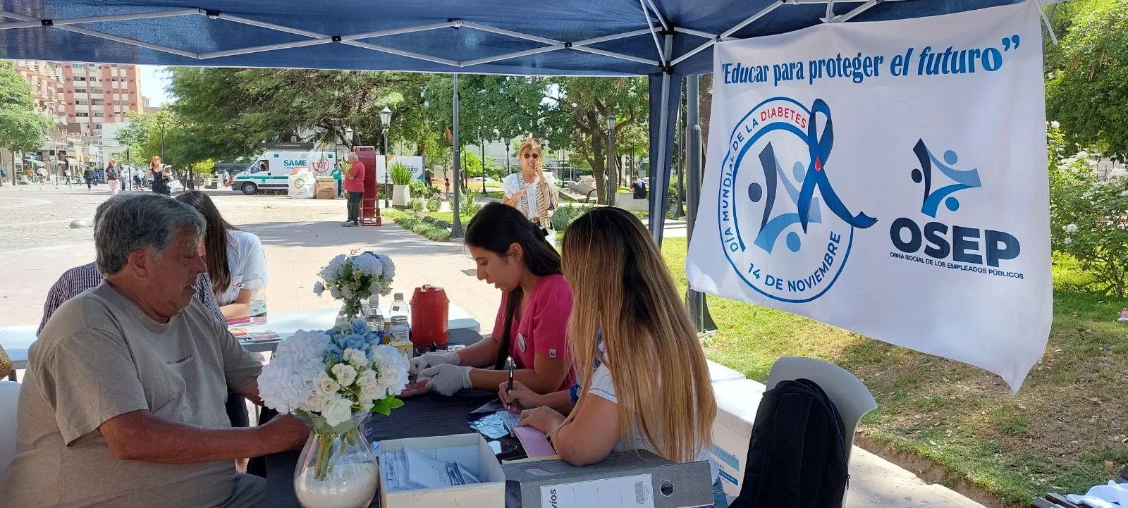 Catamarca: OSEP se suma al Día Mundial de la Diabetes con una jornada de prevención y concientización
